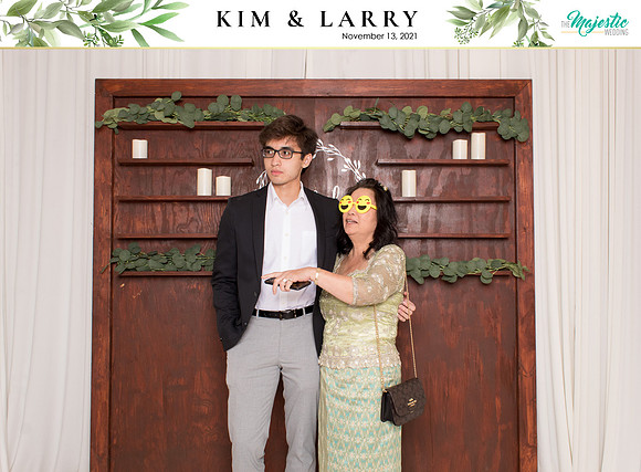 60098 - Kim + Larry Wedding Photobooth 2021