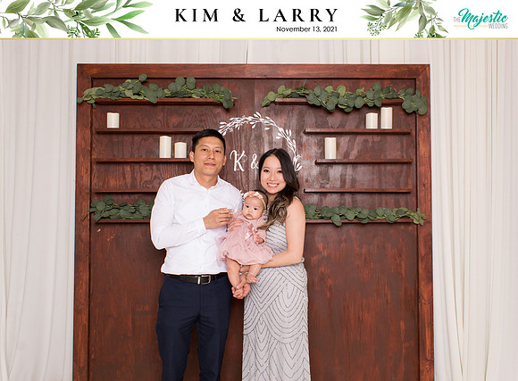 60027 - Kim + Larry Wedding Photobooth 2021