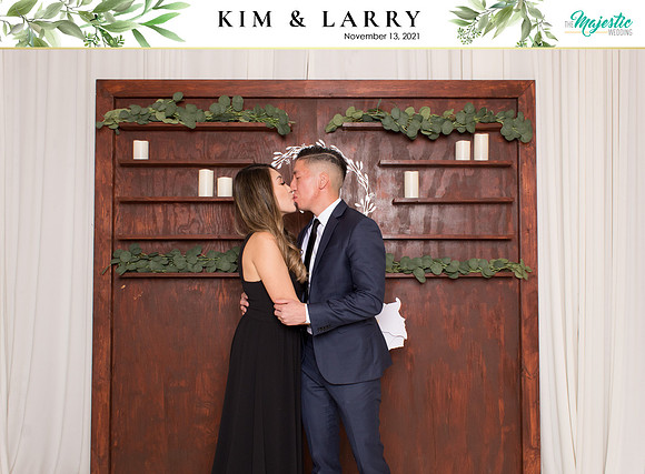 60062 - Kim + Larry Wedding Photobooth 2021