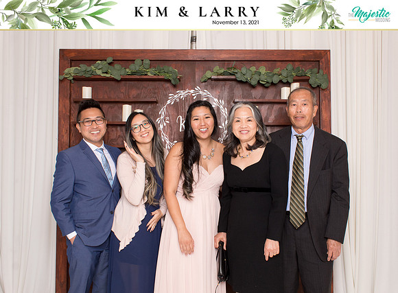 60185 - Kim + Larry Wedding Photobooth 2021