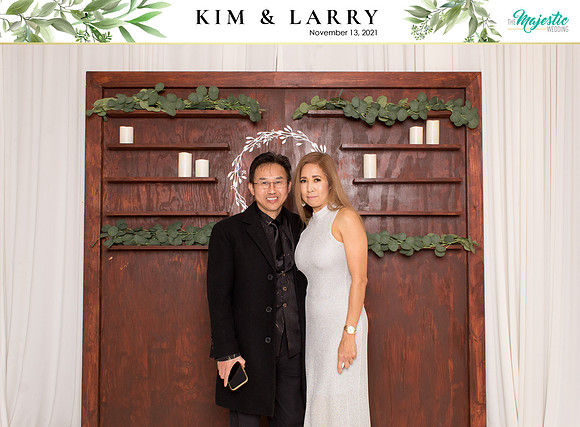 60093 - Kim + Larry Wedding Photobooth 2021