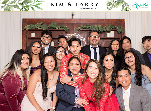 60155 - Kim + Larry Wedding Photobooth 2021