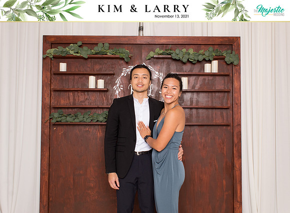 60271 - Kim + Larry Wedding Photobooth 2021