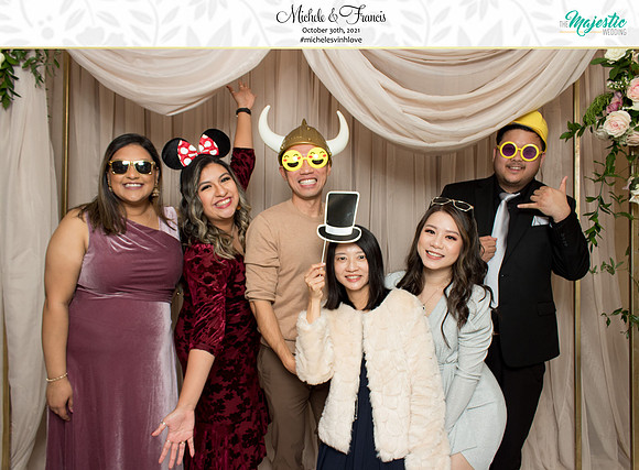 60141 - Michele + Francis Wedding Photobooth 2021