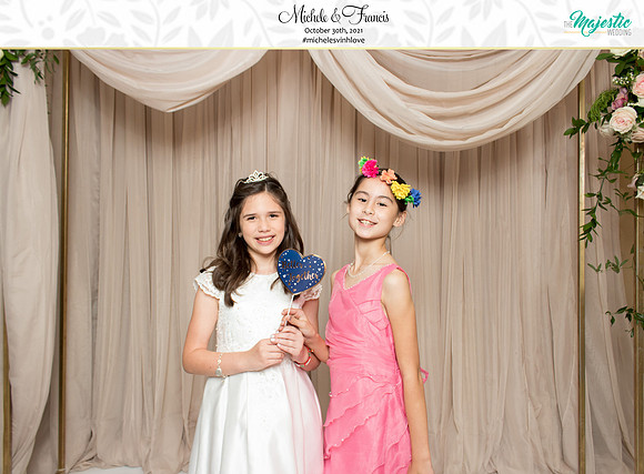 60096 - Michele + Francis Wedding Photobooth 2021