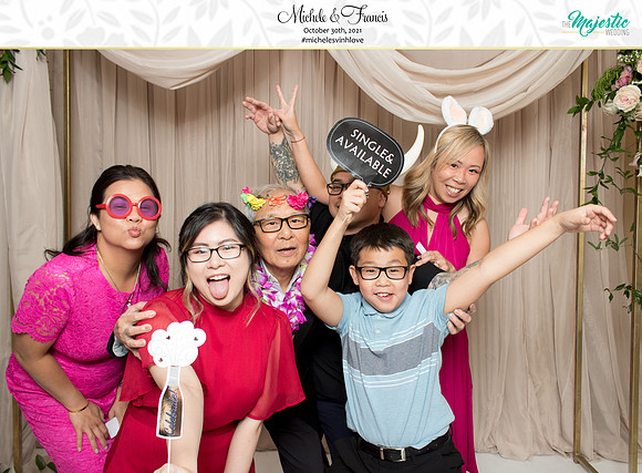 60016 - Michele + Francis Wedding Photobooth 2021