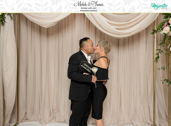 60026 - Michele + Francis Wedding Photobooth 2021