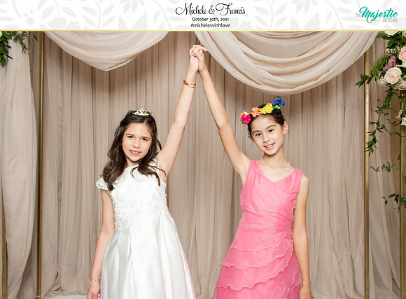 60097 - Michele + Francis Wedding Photobooth 2021