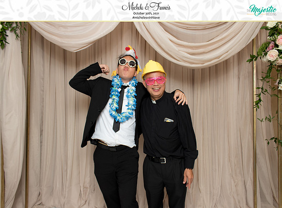 60124 - Michele + Francis Wedding Photobooth 2021