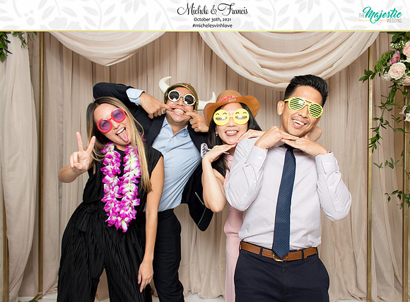 60028 - Michele + Francis Wedding Photobooth 2021