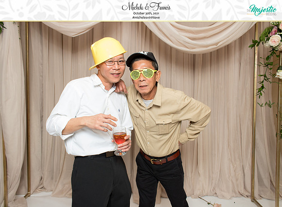 60208 - Michele + Francis Wedding Photobooth 2021