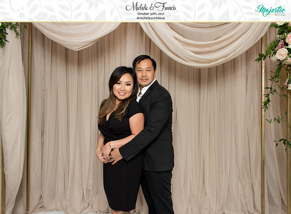 60077 - Michele + Francis Wedding Photobooth 2021