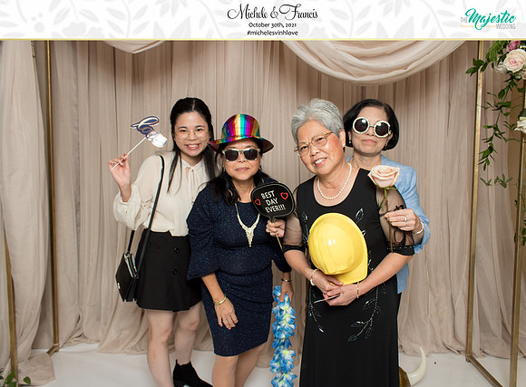60212 - Michele + Francis Wedding Photobooth 2021