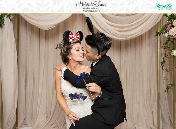 60422 - Michele + Francis Wedding Photobooth 2021