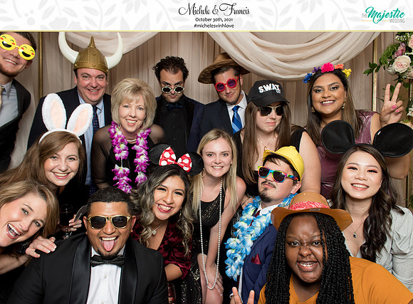 60177 - Michele + Francis Wedding Photobooth 2021
