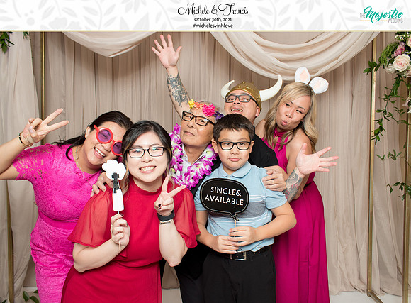 60017 - Michele + Francis Wedding Photobooth 2021