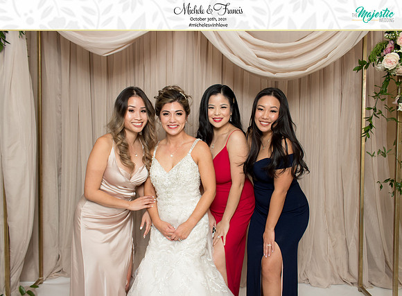 60057 - Michele + Francis Wedding Photobooth 2021