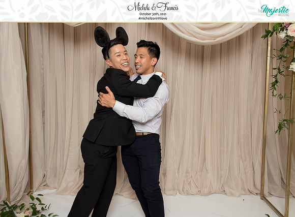 60426 - Michele + Francis Wedding Photobooth 2021