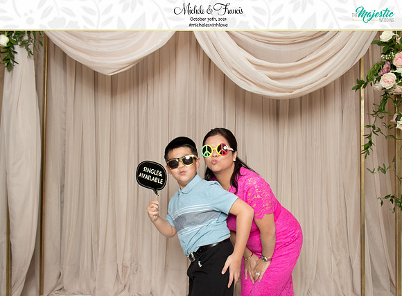 60009 - Michele + Francis Wedding Photobooth 2021