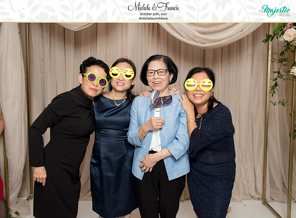 60198 - Michele + Francis Wedding Photobooth 2021
