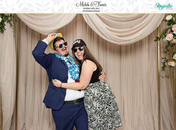 60187 - Michele + Francis Wedding Photobooth 2021