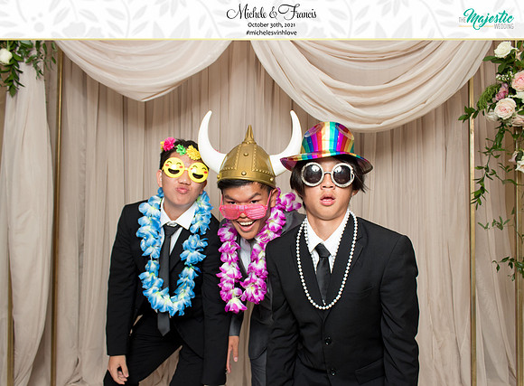 60005 - Michele + Francis Wedding Photobooth 2021