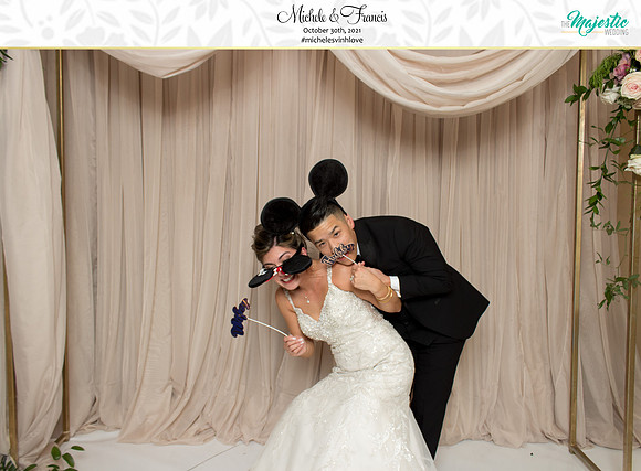 60420 - Michele + Francis Wedding Photobooth 2021