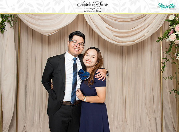 60049 - Michele + Francis Wedding Photobooth 2021