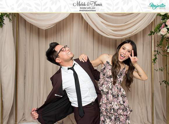 60081 - Michele + Francis Wedding Photobooth 2021