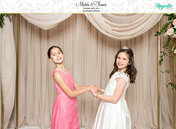 60040 - Michele + Francis Wedding Photobooth 2021