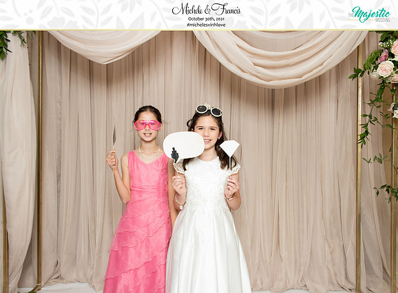 60034 - Michele + Francis Wedding Photobooth 2021