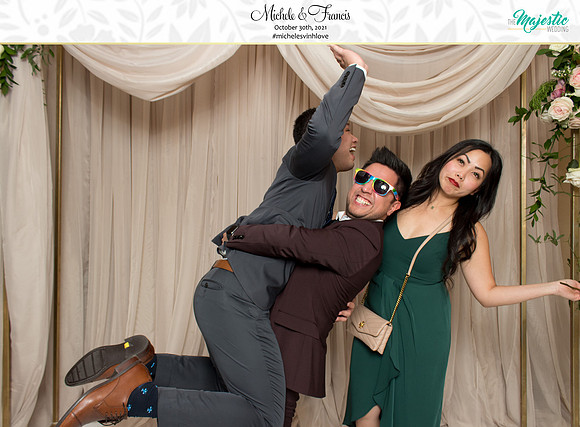 60284 - Michele + Francis Wedding Photobooth 2021