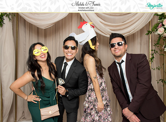 60084 - Michele + Francis Wedding Photobooth 2021