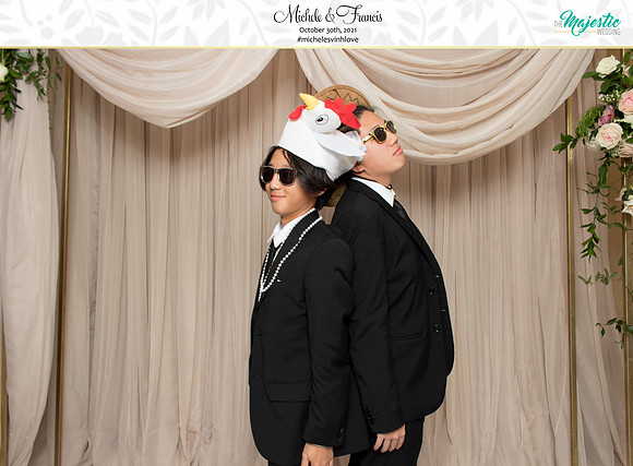 60167 - Michele + Francis Wedding Photobooth 2021