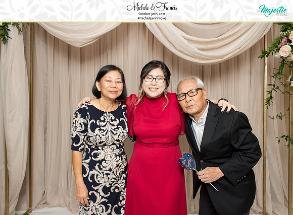 60022 - Michele + Francis Wedding Photobooth 2021