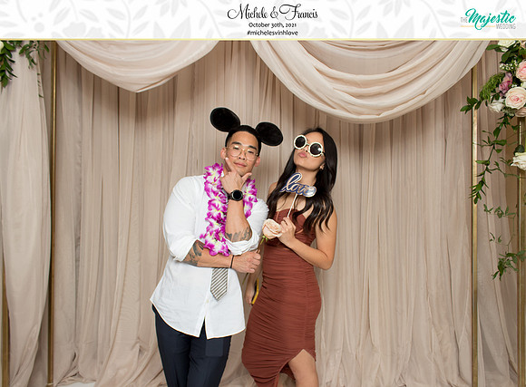 60375 - Michele + Francis Wedding Photobooth 2021