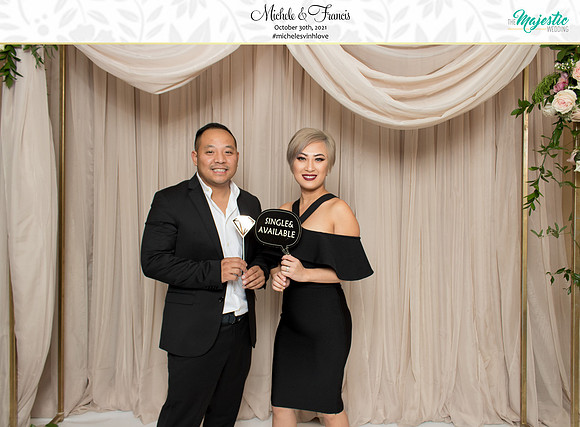 60024 - Michele + Francis Wedding Photobooth 2021