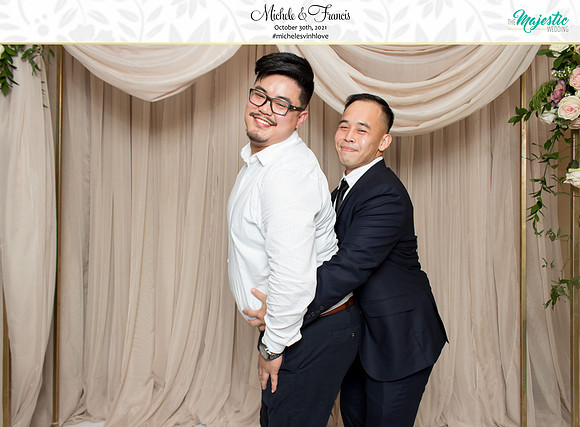 60322 - Michele + Francis Wedding Photobooth 2021
