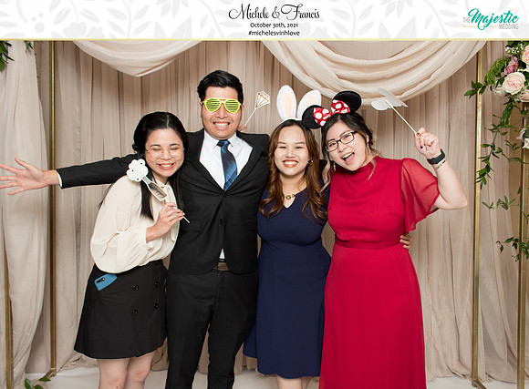 60052 - Michele + Francis Wedding Photobooth 2021