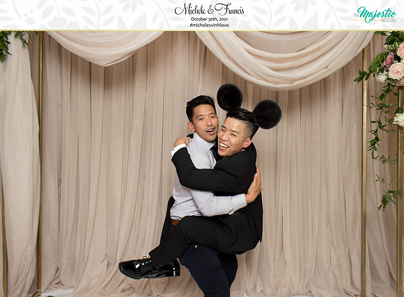60425 - Michele + Francis Wedding Photobooth 2021