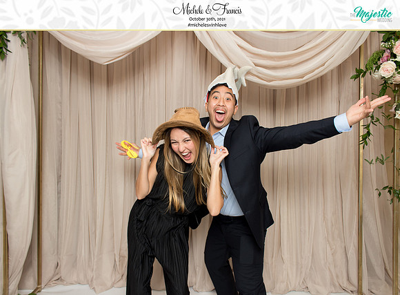 60032 - Michele + Francis Wedding Photobooth 2021