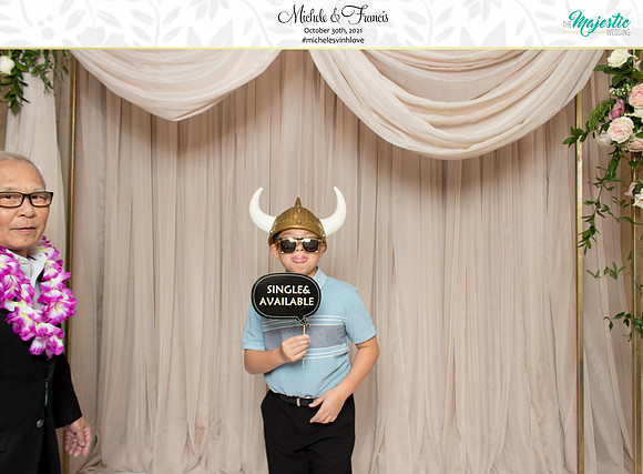 60011 - Michele + Francis Wedding Photobooth 2021