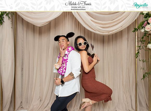 60376 - Michele + Francis Wedding Photobooth 2021
