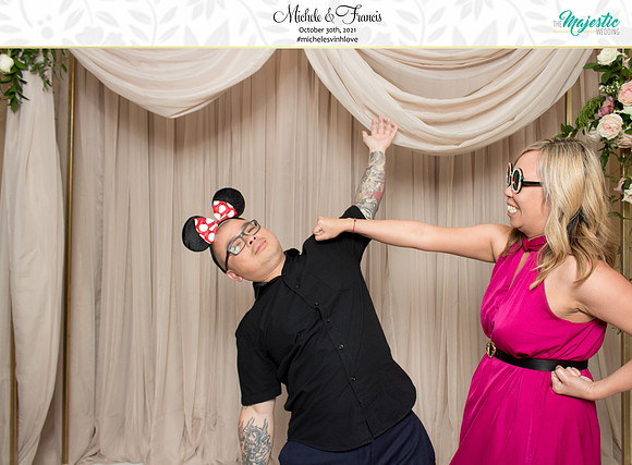 60008 - Michele + Francis Wedding Photobooth 2021