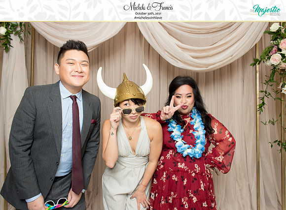 60001 - Michele + Francis Wedding Photobooth 2021