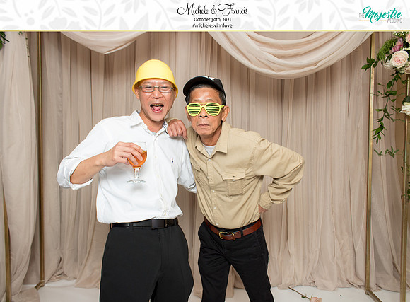 60207 - Michele + Francis Wedding Photobooth 2021