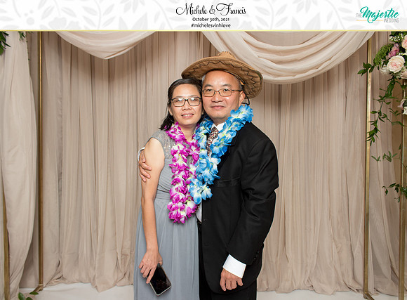60132 - Michele + Francis Wedding Photobooth 2021
