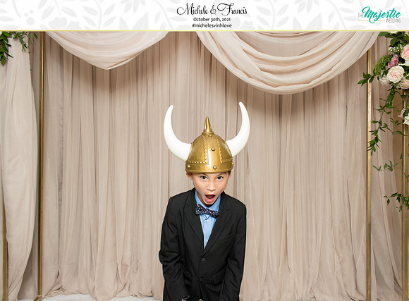 60042 - Michele + Francis Wedding Photobooth 2021
