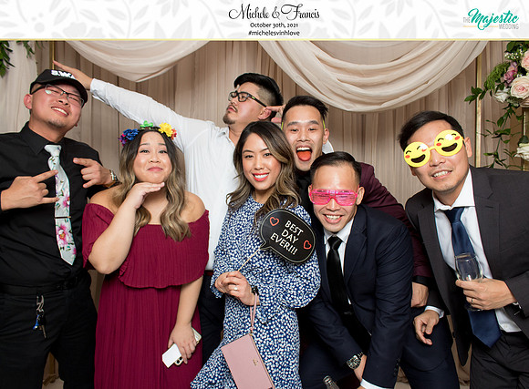 60307 - Michele + Francis Wedding Photobooth 2021