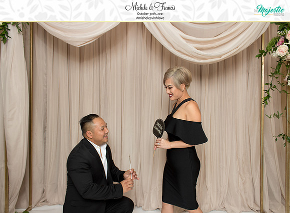 60025 - Michele + Francis Wedding Photobooth 2021
